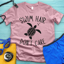 Load image into Gallery viewer, Swim Hair Don't Care Turtle Tee