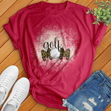 Load image into Gallery viewer, Golf Mom Leopard Print Tee