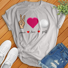 Load image into Gallery viewer, Peace Love Golf Tee