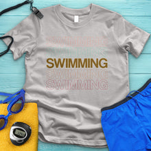 Load image into Gallery viewer, Swimming Swimming Retro-01 Tee
