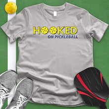 Load image into Gallery viewer, Hooked On Pickleball Tee