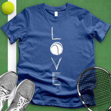 Load image into Gallery viewer, Love Tennis Vertical Tee