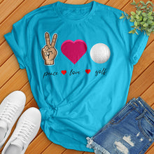 Load image into Gallery viewer, Peace Love Golf Tee