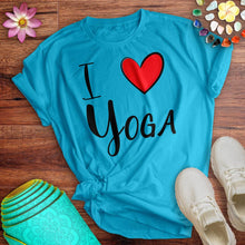 Load image into Gallery viewer, I Love Yoga Tee