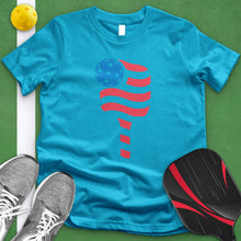 Load image into Gallery viewer, Pickle Ball Paddle Flag Tee