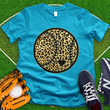 Load image into Gallery viewer, Leopard Softball Tee