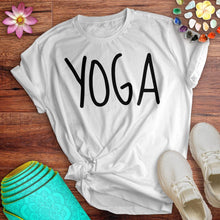 Load image into Gallery viewer, Yoga Font Tee