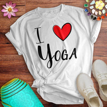 Load image into Gallery viewer, I Love Yoga Tee