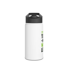 Load image into Gallery viewer, Sporty Steel Water Bottle – tennis More Worry less Insulated, Eco-Friendly &amp; Travel-Ready
