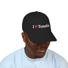 Load image into Gallery viewer, I Love Tennis Cap – Embroidered Hat | Eco-Friendly Sports Cap
