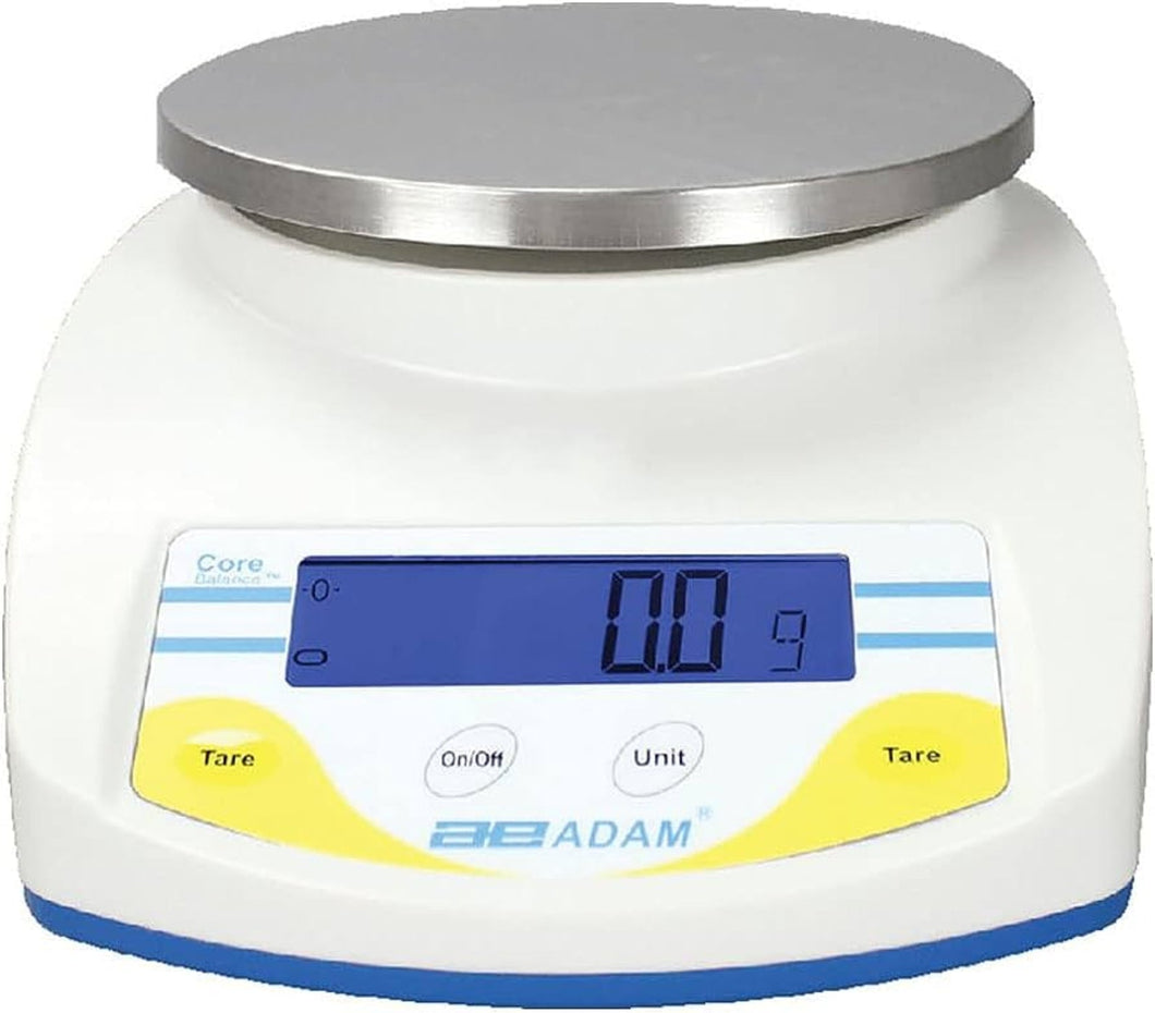 Adam Equipment Digital Scale: 2600g Capacity, 0.1g Readability - AECQT2601