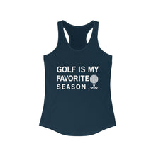 Load image into Gallery viewer, Golf Is My Favorite Season Tank top blue 
