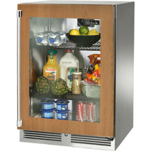 Load image into Gallery viewer, Perlick 24&quot; Undercounter Outdoor Refrigerator with 5.2 cu. ft. Capacity,  Panel Ready Glass Door - HP24RO-4-4
