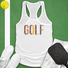 Load image into Gallery viewer, Leopard Golf women&#39;s Tank top
