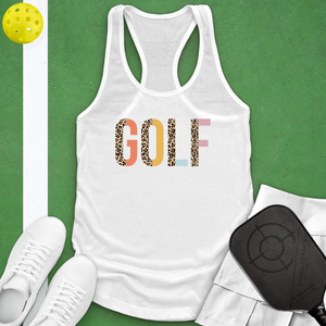 Leopard Golf women's Tank top
