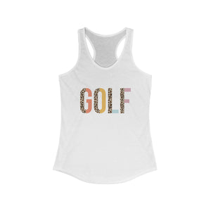 Leopard Golf women's Tank top