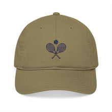 Load image into Gallery viewer, Organic Embroidered tennis Cap Jungle 
