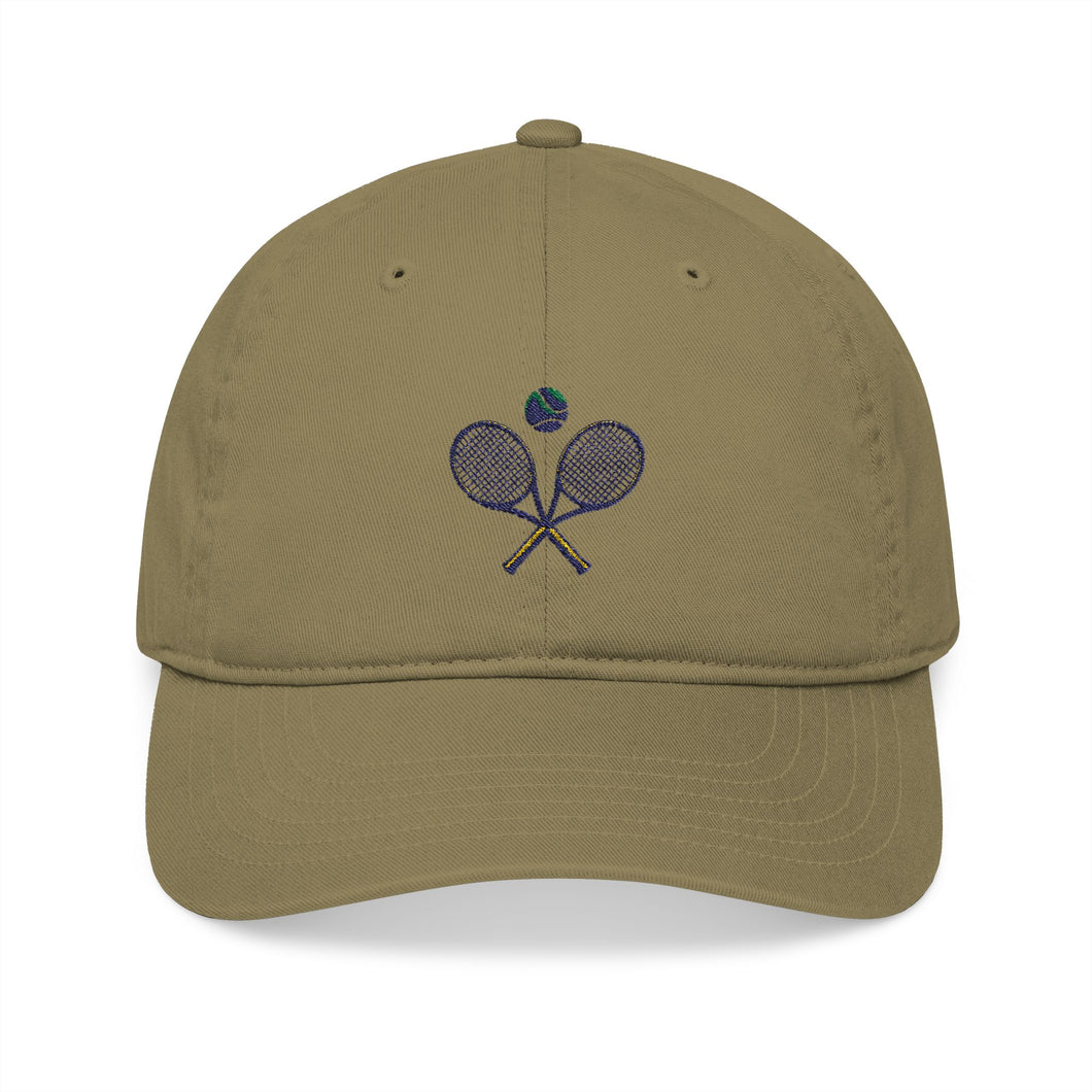 Organic Embroidered tennis Cap Jungle 
