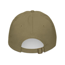 Load image into Gallery viewer, Organic Embroidered tennis Cap back view
