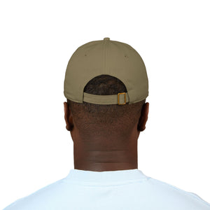 Organic Embroidered tennis Cap Jungle back view