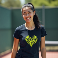 Load image into Gallery viewer, Pickleball Variety Heart Tee lifestyle image 
