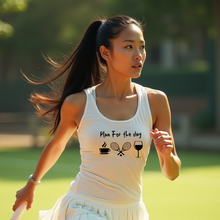 Load image into Gallery viewer, Plan For The Day - Tennis Tank top lifestyle image 
