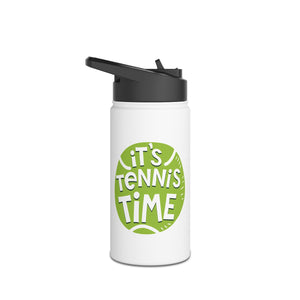 Stainless Water Bottle - It's tennis time 