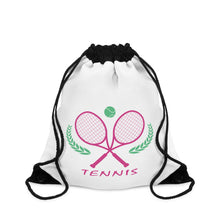 Load image into Gallery viewer, Tennis Drawstring Backpack
