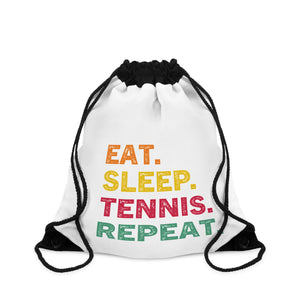 Tennis Drawstring Backpack Bag