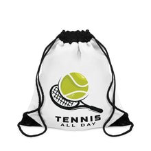 Load image into Gallery viewer, Tennis Drawstring Backpack bag – Tennis All Day 
