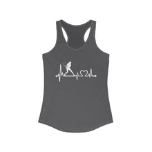 Load image into Gallery viewer, Tennis Heartbeat Women&#39;s Tank Top Grey 
