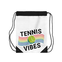 Load image into Gallery viewer, Tennis Vibes Drawstring Backpack
