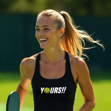 Load image into Gallery viewer, Yours!! Women&#39;s Pickleball Tank Top Lifestyle images 
