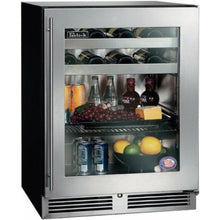 Load image into Gallery viewer, Perlick 24&quot; Beverage Center w/ Stainless Steel Glass Door, ADA Compliant with 4.8 cu. ft. Capacity - HA24BB-4-3

