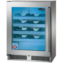 Load image into Gallery viewer, Perlick 24&quot; Built-in Counter Depth Outdoor Wine Reserve with 3.1 cu. ft. Capacity, Stainless Steel-Glass Door - HH24WO-4-3
