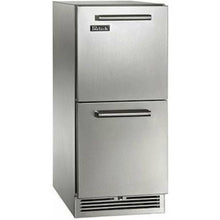 Load image into Gallery viewer, Perlick 15&quot; Outdoor Refrigerator Drawers with 2.8 cu. ft. Capacity, Undercounter Stainless Steel Drawers - HP15RO-4-5
