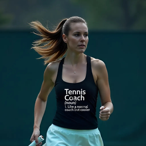 Tennis Coach Definition Tank Top Lifestyle image 