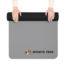 Load image into Gallery viewer, yoga mat non slip grey 
