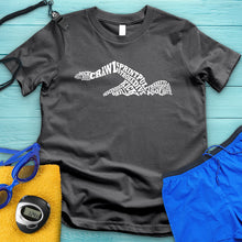 Load image into Gallery viewer, Swimmer Typography Tee
