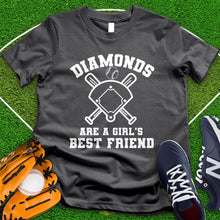 Load image into Gallery viewer, Diamonds Are A Girls Best Friend Tee
