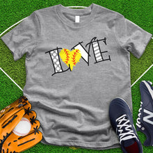 Load image into Gallery viewer, Love Softball Equipment Tee
