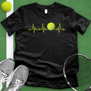 Tennis Ball Heart  Tee