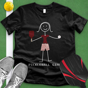 Pickleball Girl Tee