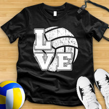 Load image into Gallery viewer, Love Volleyball Squared Tee
