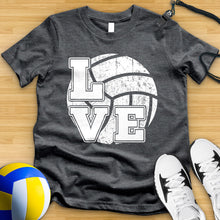 Load image into Gallery viewer, Love Volleyball Squared Tee
