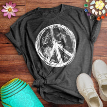 Load image into Gallery viewer, Botanical Peace Sign Tee
