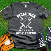 Load image into Gallery viewer, Diamonds Are A Girls Best Friend Tee
