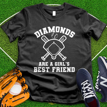 Load image into Gallery viewer, Diamonds Are A Girls Best Friend Tee
