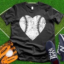 Load image into Gallery viewer, Softball Faded Heart Tee
