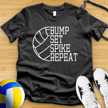 Load image into Gallery viewer, Bump Set Spike Repeat Tee
